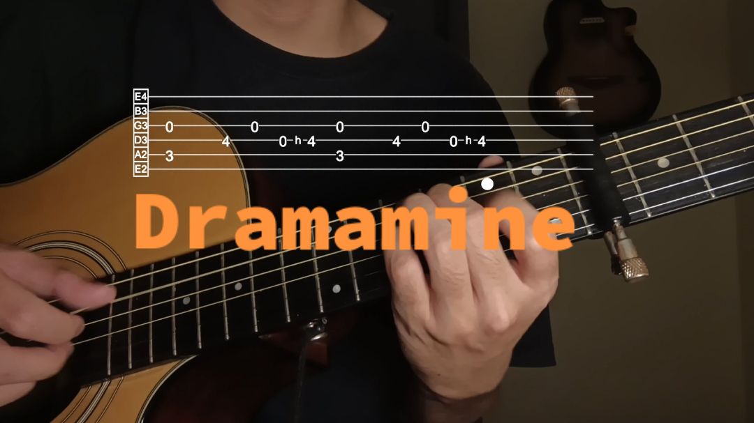 Flawed Mangoes - Dramamine (Tabs) #dramamine #flawedmangoes #guitartok #guitartabs #guitartutorial #riff 