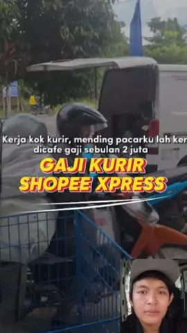 Gaji Kurir Paket Shopee express luar biasa #kurirpaket #kurir #gajikurir #spx #shopeexpress 