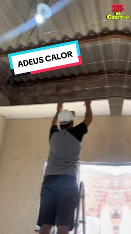 Forro com isopor eps virou FEBRE na construção 😲 CASA FRESQUINHA