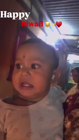 Happy Late Diwali 🎇 Wishes #kids #babies #fyp #Diwali #foryou #trending #Love #baby #girl #scared #funny #deepavali #malaysia #singapore #hindu 