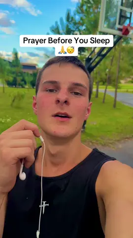 excuse the red face i was nervous 😳 haha just kidding i was outside playing basketball in this flawddaaaa heat 🥵  #christiantiktok #prayer #prayers #pray 