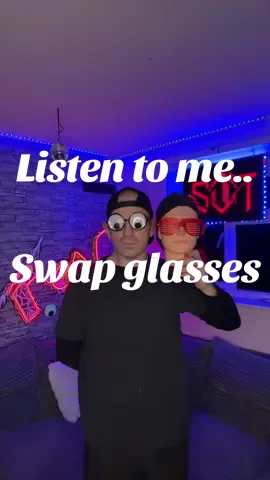 Making magic, #listentomenow @Missy Elliott swapping glasses n hats and what not.  #transition #transitions #trev1315 #stateoftransition  Tutorial to follow 🫶🏻😎