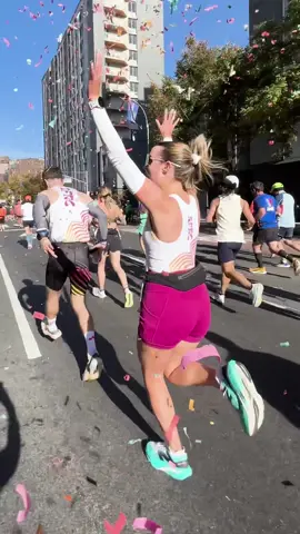 The magic from the sidelines at the #tcsnycmarathon. #newbalance #Running #nycmarathon 