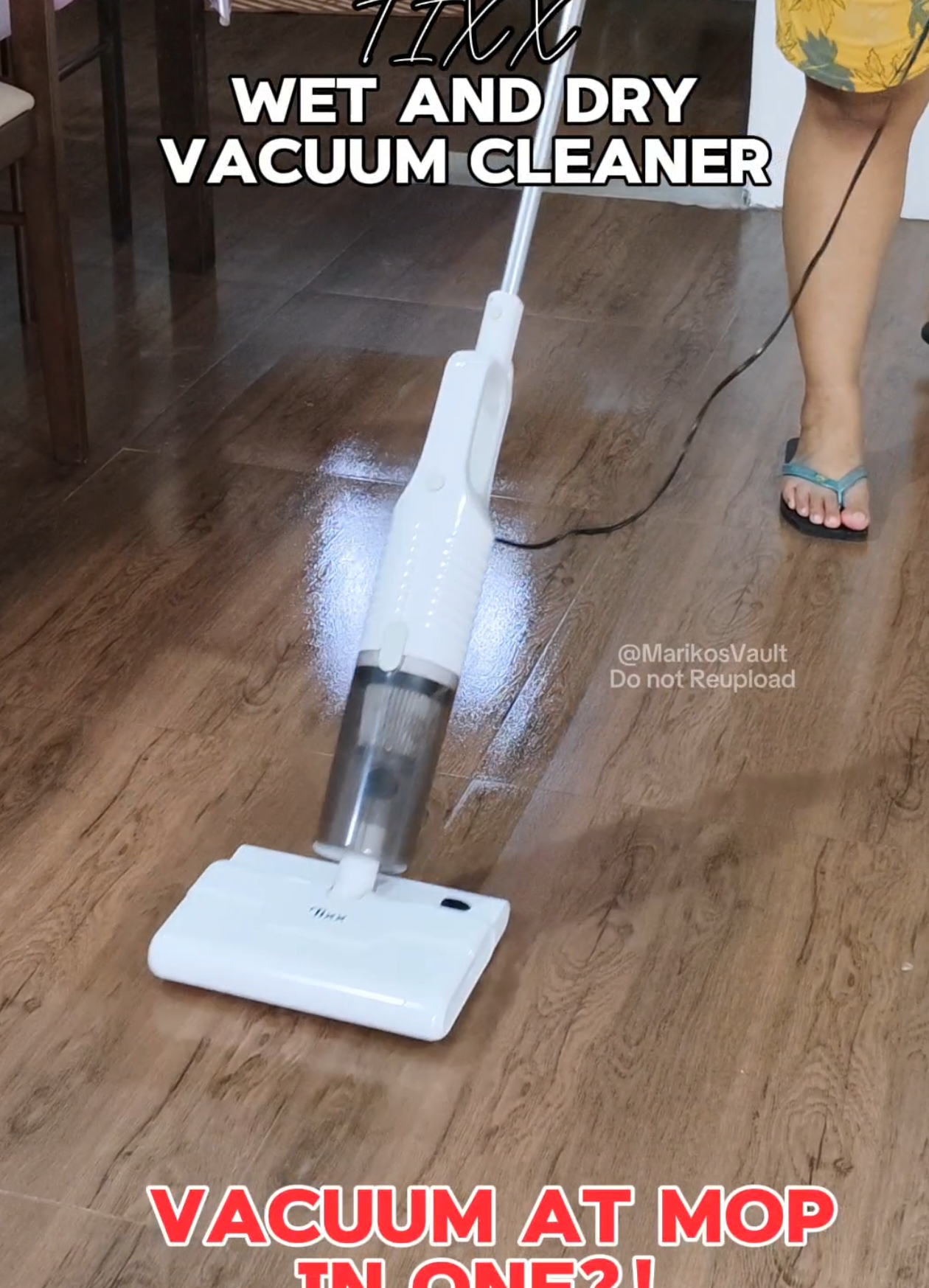 Replying to @anicariadinglasa Vacuum and Mop in 1?! Ang sarap lalo maglinis pag ito gamit mo! #Vacuum #Vacuumcleaner #WetandDryVacuum #vacuums #tixxhomeappliances #Housecleaning #Floorcleaning #Multifunction #Homeappliances #Tixxvacuum 