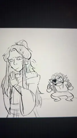 One more because i cant sleep 😊  #sanlang #hualian #xielian #heavenofficialsblessing #huacheng #xielianxsanlang #heavenofficialsblessingfanart #xielianxhuacheng 