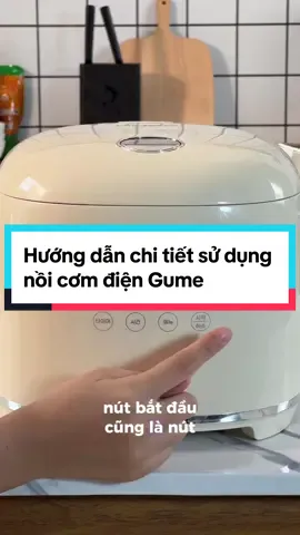 Cùng Gume hướng dẫn các thao tác đơn giàn khi sử dụng nồi cơm điện nhà Gume nha 😊😊 #fyp #trending #Gumekorea #noi #noicomdien 