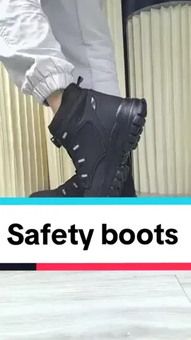 Safety shoes with a strong sense of security！！#tiktokshop #fpy #shoes #menshoes #boots 