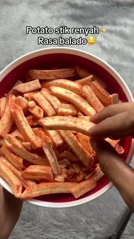 Rasa balao🤤☝️#kerupukpotato #potatorenyah #kerupuk #potatostick 
