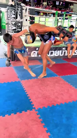 ภาพรวมการฝึกมวยไทยช่วงเช้าก่อนไปโรงเรียน #มวยไทย #การฝึก