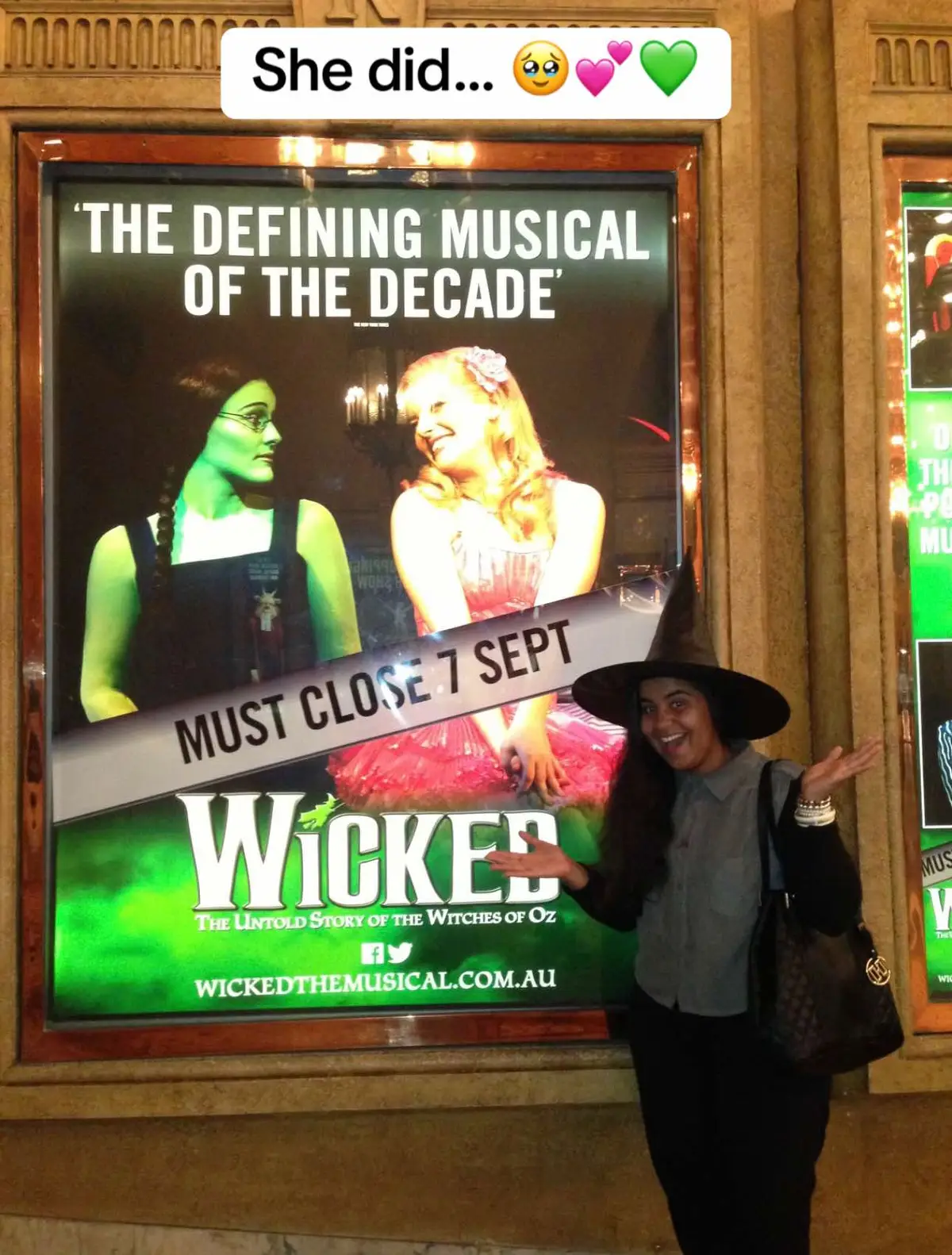 WHAT A FILM… absolutely breathtaking 🥹💕💚 So grateful to have seen it last night! 🤩 || #wickedmovie #wicked #premiere 