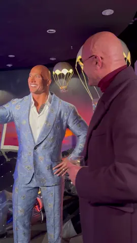 A quick stop by #madametussauds Berlin to see a certain bald tattooed fella - en route to our #RedOneMovie premiere 🎬📸🥃 #Teremama is now available in Germany 🇩🇪🥃