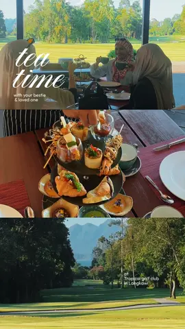 Shall we have ✨Hi-tea✨ at the golf club?  Yes you can enjoy your hi-tea date with your bestiee/love one at Hornbill Cafe @theelsclubtd (IG) for only RM90 for 2 with this view!!  Open for public and dine-in, use this promocode ✨FY10✨ for 10% discount for any meals, valid till 31 dec 2024.  Book/walk-in your date now at @theelsclubtd   #theelsclub #theelsclubtelukdatai #theelsclublangkawi #hitealangkawi #afternoontealangkawi #langkawi #placetoeat #placetoeatlangkawi #langkawieat #langkawihealing 