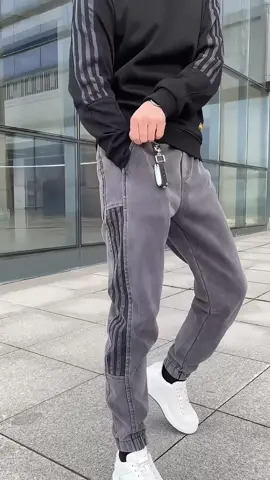 #041#L-5XL#กางเกงยีนขาจั้มผู้ช#tik #ypfッ #Love #foryou 