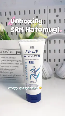 dùng dịu thích lém mấy ní ơi #unbox #unboxingvideo #suaruamat #suaruamathatomugi #diemquynhcosmetics #hatomugi #lamdep #duongda #haaju 