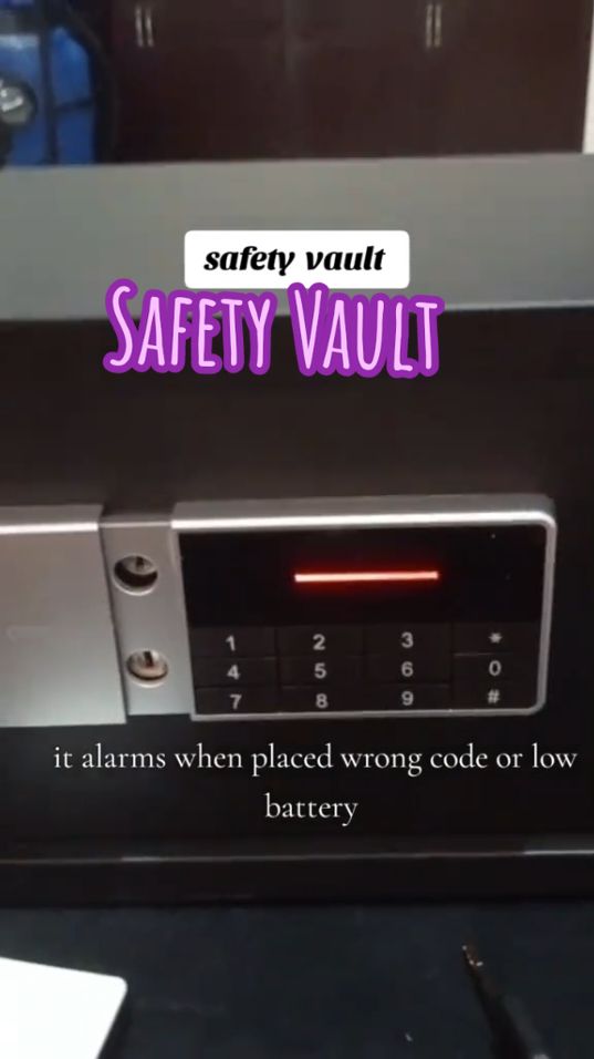 unboxing safety vault #aivoice #safetyvault #fyp 
