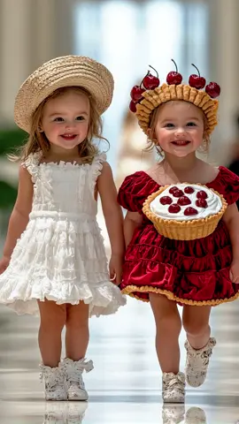Adorable Baby Fashion Show #cute #fashion #baby #AI #Runway #fyp #viral  #赤ちゃん#かわいい #kawaii #베이비패션쇼#fashionshow #catwalk 