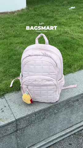 balo brand này cái nào cũng đẹp lun á mấy bà ơi 🎀🍤🫧✨#bagsmart #unboxingvideo #balo #backpack #reviewlamdep #thoitrang #macdepmoingay #muataitiktokshop #nghile2009 #thoitrang 