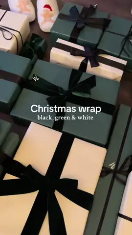 Loved this wrap theme last year! All from Amazon! linked in my bio  #christmastiktok #christmaswrapping #wrappinggifts 