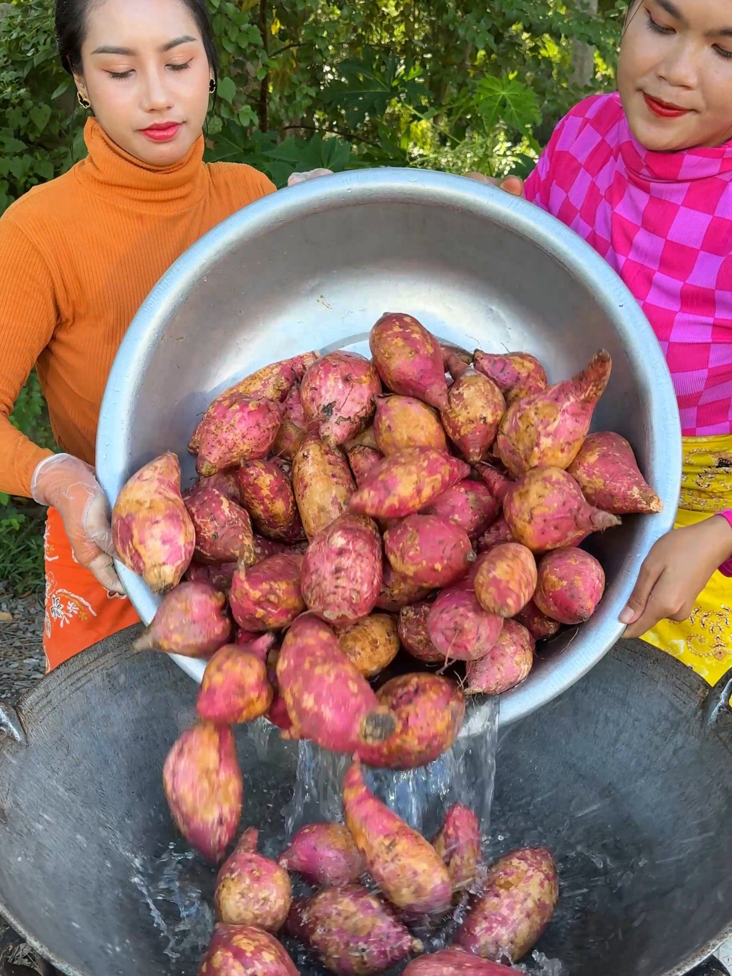 Sweet potato boiled cook recipe