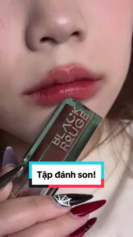 Tập đánh son nàoooo!! Black rouge DL21 #songiagoc #blackrouge #DL21 #blackrougeDL21 #giangsinh 