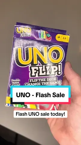 Flash sale on UNO today! #UNO #GameNight #blackfriday #stockingstuffers 