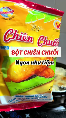 Bột chiên chuối ngon không khác gì ngoài tiệm  #botchienchuoi #chuoichien #chuối #bột #botlambanh #botchienbanhchuoi 