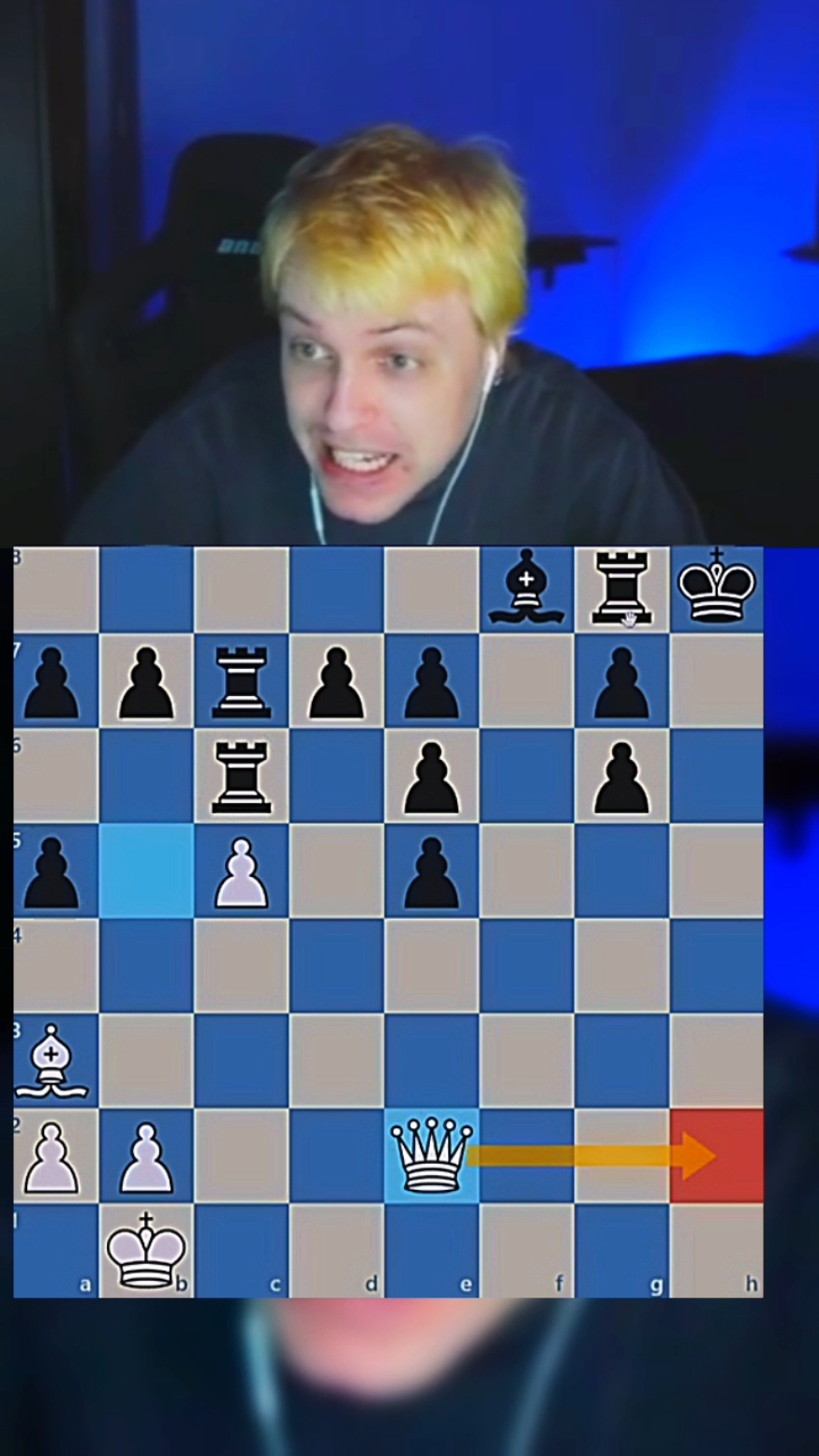 En passant is forced #chess #enpassant 