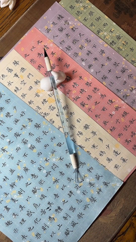 Bút lông thư pháp Thiên Thanh lang hào  #luyenvietthuphap #thuphaptrungquoc #butlong #butlongthuphap 