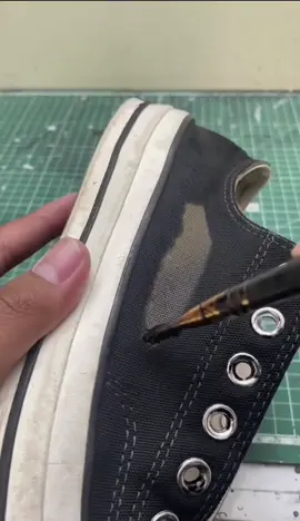 FADED SHOES to LOOKING BRAND NEW! 🥰  #WinsCloudLeatherColoring #SneakerRevive 