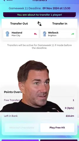 Stay out of my way im going the moon #fpl #fplcommunity #fantasypremierleague 