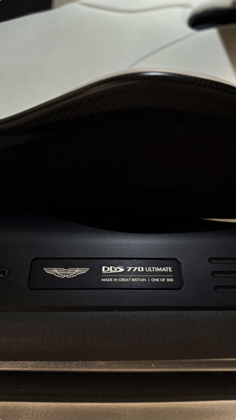 I have a new obsession with the 770 Ultimate…#astonmartin #dbs #770ultimate #dbs770ultimate #london #bespoke #supercar 