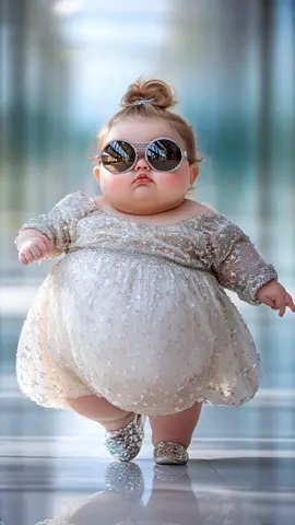 cute chubby baby girl 😍#baby #babygirl #fashionshow 
