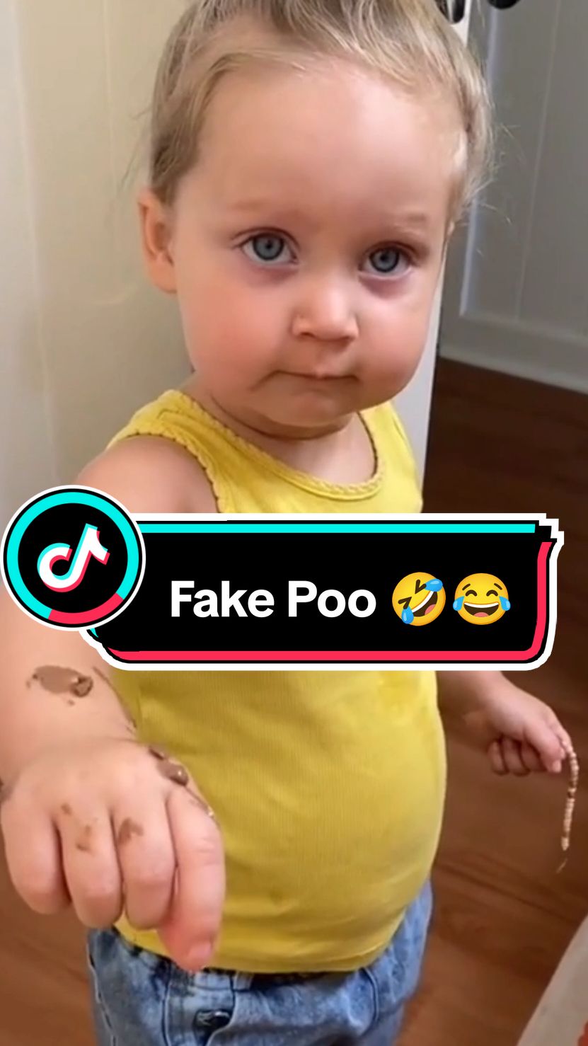 Last one will make your day 🤣😂 #kidsoftiktok  #toddler #kid #fakepooprank #funnyvideo #funnykids #funnymom  #funnytoddler #hilarious #lmao #fyp #foryou 