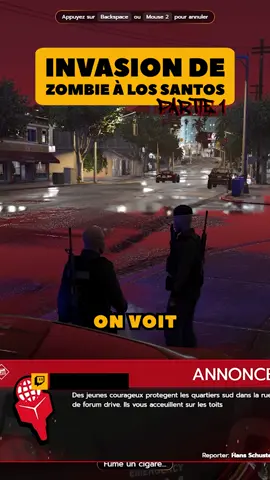 Survivre à une horde de zombies ou pas du tout ? 💀 #gtarp #twitchclips #ZombieAttack #Survival