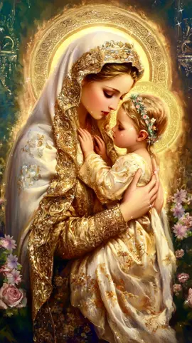 ✨👼 Divine Mother and Child | Live Wallpapers for Smartphones 🌟💖 Immerse your screen in the sacred beauty of our Divine Mother and Child live wallpaper in stunning 4K! Featuring a detailed and ornate painting of a woman holding a child, both dressed in richly decorated garments with intricate gold patterns. The divine essence is enhanced by the golden halo around the woman's head. This video radiates spirituality, reverence, and elegance, perfect for those who appreciate religious art and devotion #livewallmagic #livewallpaper #phonewallpapers #4k #animatedwallpaper #wallpapervideo #DivineMotherAndChild #religiousart #4kultra 