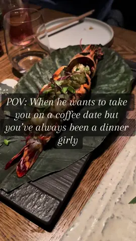 POV: When he wants to take you on a coffee date but you’ve always been a dinner girly… #feminineenergy #dinnerdates #londonrestaurants #2denoviembre #diadelosmuertos #recuerdame  