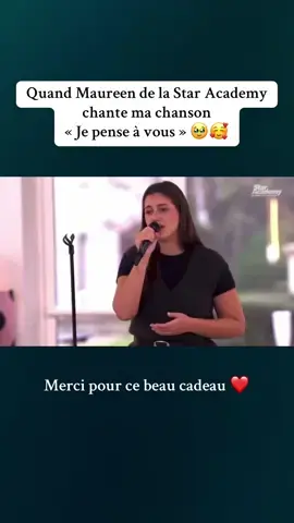 Je me rappelle encore ces étoiles que j'avais dans les yeux en regardant la Star Academy... C'est toute mon enfance ❤️ Des années plus tard, c'est ma chanson « Je pense à vous » qui résonne dans ce château, avec cette magnifique interprétation... Je n'ai pas les mots pour vous expliquer ce que je ressens… #pourtoi #newmusic #tiktokmusic #staracademy 
