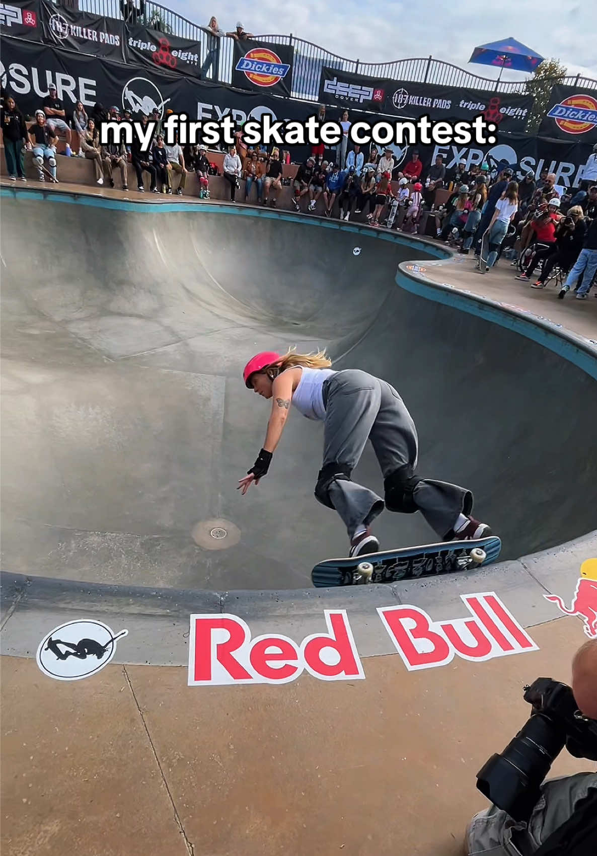 competing at @Exposure Skate Official this weekend! So much fun 🤍 #exposureskate #skatergirl #skatergirls #encinitas #poods #dogtown 