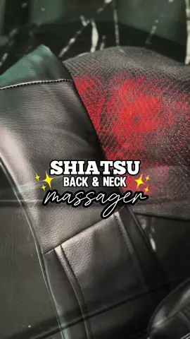 Take better care of yourself by getting this massager!!! You can thank me later☺️😊… TRUST ME when I say you’ll get the BEST tension relief & deep tissue massage you deserve right from home (and on-the-go). PLUS, not only can you use this on your neck, back, & shoulders BUT ALSO on your legs, feet, arms, & even your abdomen area. RUN & GET IT WHILE IT’S STILL ON SALE! And DONT FORGET to check & claim any coupons available to you to possibly get this amazing massager at an even lower price :) #shiatsu #shiatsumassage #massagetherapy #deeptissue #relaxation #stress #relief #massager #tiktokshopblackfriday #tiktokshopcybermonday 