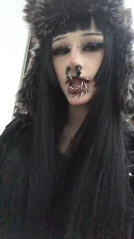 #stretchedseptum #bodymods #alttiktok #piercings 