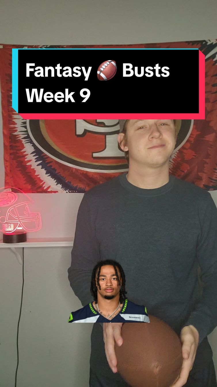 Fantasy Football BUSTS Week 9 #fantasyfootball #fantasyfootballadvice #kylepitts #fantasyfootballbusts #49erswalterpicks 