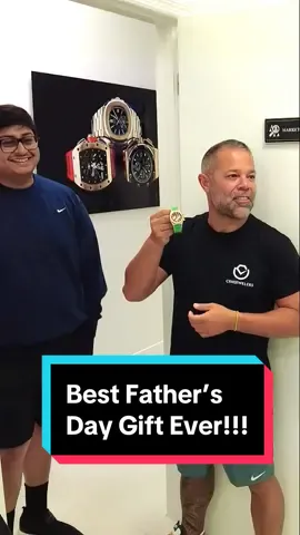 $115,000 Father’s Day gift! 😜 #luxuryliving #watches #jeweler #crmlife 