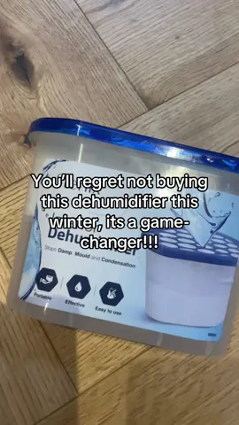 Love this for my little home🏠#mould #homefinds #damp #dehumidifier #condensation #hometok #tiktokshopfinds #tiktokdeals #tiktokshopuk #winter #sale #deals #clean #cleaningtiktok #cleaninghacks  #homeessentials #dehumidifiertubs