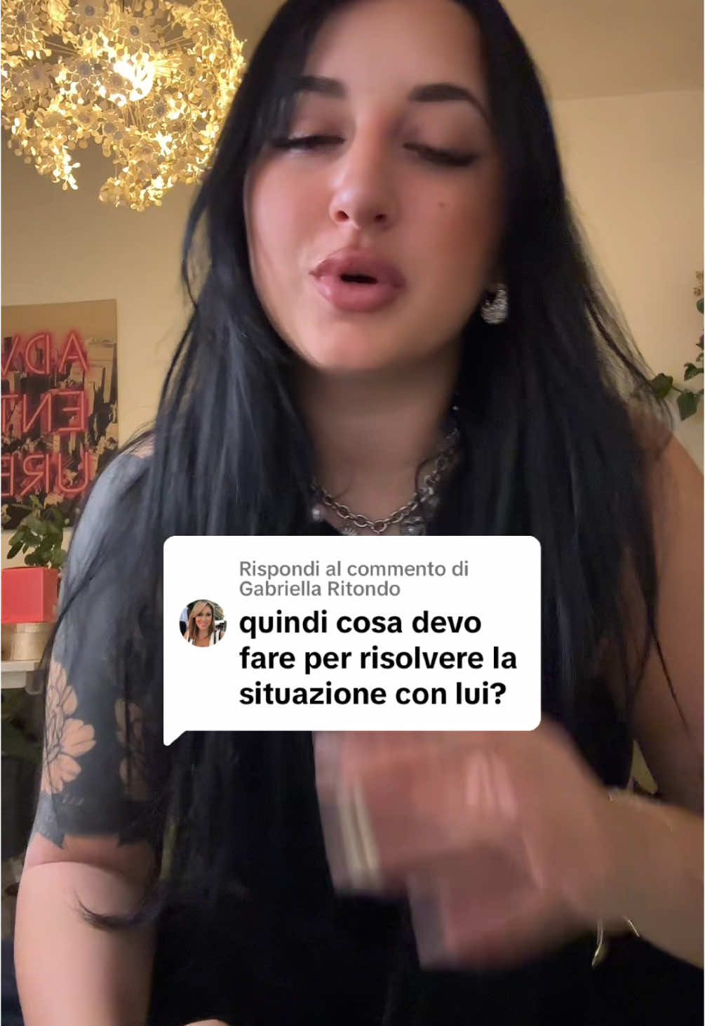 Risposta a @Gabriella Ritondo 