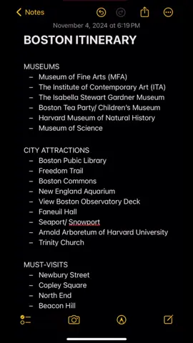Heres a free boston itenerary for the girlies 💕☕️❄️🌆 #fyp #viiral #boston #bostontiktok #bostontravel #weekendtrip #traveltiktok #wintertrip #usatravel #visitboston  #newengland #vacation #budgettrip 