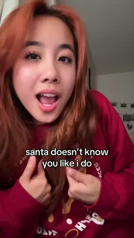 NO HE DOES NOT🙅🏻‍♀️ #santadoesntknowyoulikeido #fruitcake #sabrinacarpenter 