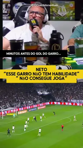 radio craque neto / campeonato brasileiro 2024 / Corinthians #craqueneto #corinthians #gavioesdafiel #garro #futebol 