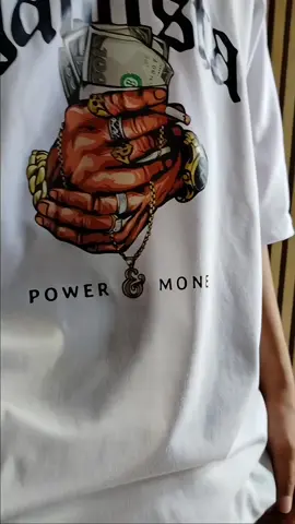 the gangsta power money design #oversizedshirt #summershirt #menstshirt #fypシ゚viral 