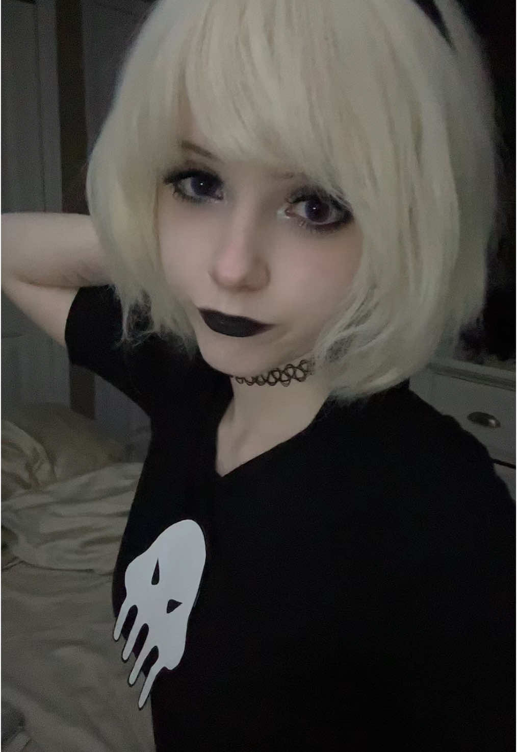 I have not cosplayed vriska since may TTnTT (i /HATE/ doing troll makeup) #roselalonde #homestuck #cosplay #roselalondecosplay #homestuckcosplay 