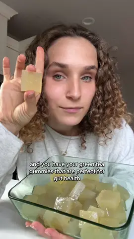 Replying to @DigitalAffliateKnowledge Making these on repeat! 🧘‍♀️🍵 #healthyrecipes #foodasmr #greentea #gummies 